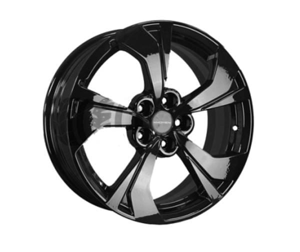 Диск Khw1724 (Jac/Москвич 3) 7 17 5 108 40 54,1 Black KHOMEN WHEELS WHS522124