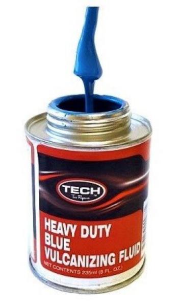 Жидкость Вулканизационная Голубая, Hd Blue Vulkanizing Fluid, 235мл TECH арт. TECH775