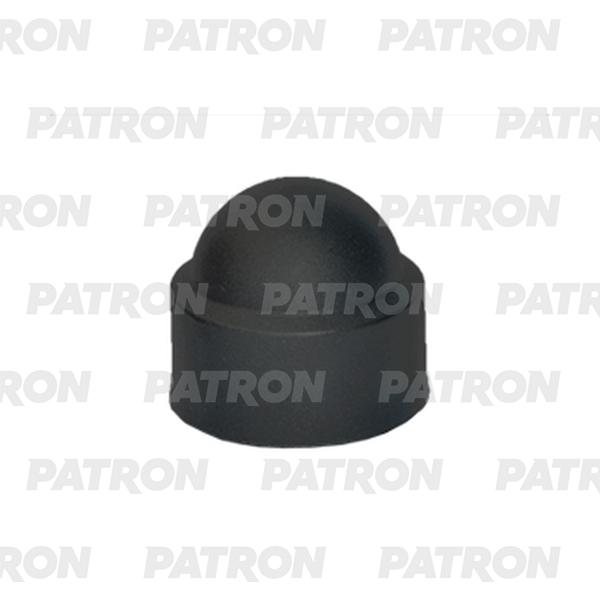 PATRON P37-2759T Заглушка пластиковая колпачек для болта черный M12 10шт