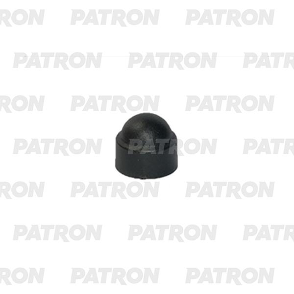 PATRON P37-2922T Заглушка пластиковая колпачек болта черный M6 10шт