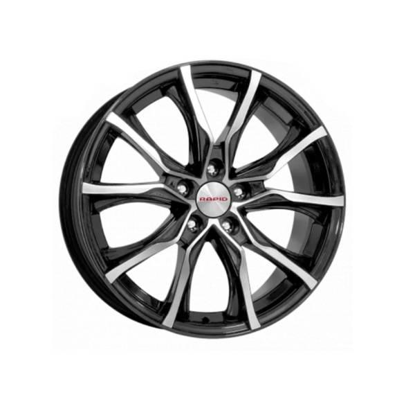 R17 5X114,3 7,5J Et40 D66,1 K&K Твист (Кс697m) Алмаз черный K&K арт. 76135