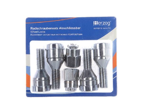 Секретки колесные болт M12x1.25x22 HL8 1040C HERZOG